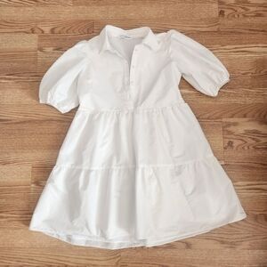 EUC Amanda Uprichard Pierre Dress In White, Size M